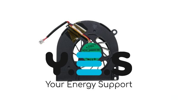 Уцінка: кулер ADDA AB0605HX-EB3 5V 0.32A 3pin для Toshiba Satellite A80/A85, Tecra A3, S2