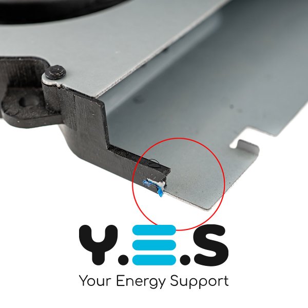 Уцінка: кулер 10мм для ASUS X45C/X45VD/X55VD/R503VD MF60090V1-C480-S99 (злам.кріпл.)