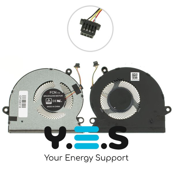 Вентилятор (CPU+GPU) для ноутбука ASUS X571LI/X571GT/X571GD/X571LH, 13NB0NL0M02011 Original