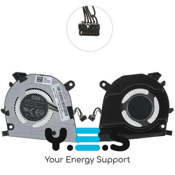 Вентилятори (лівий+правий) для Lenovo ThinkBook 13s G2 ITL 5F10S13926/5F10S13927 Original