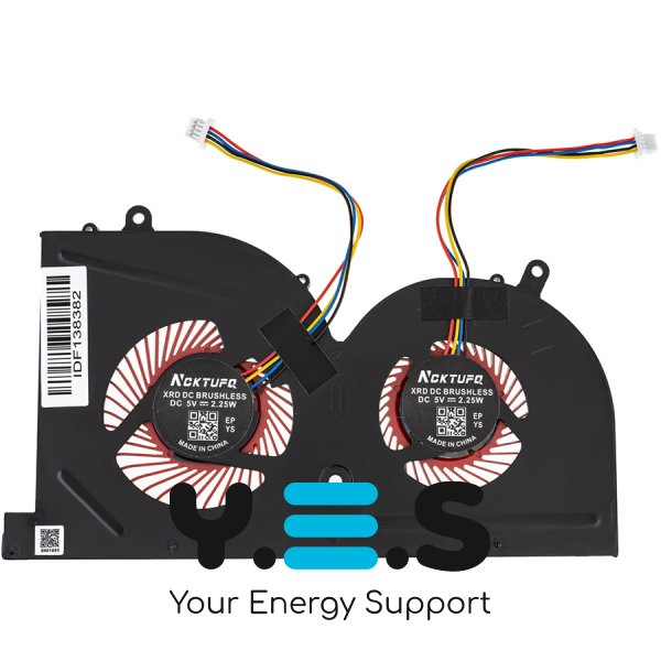 GPU-вентилятор (кулер) для ноутбука MSI Stealth Pro GS63VR/GS73VR BS5005HS-U2L1