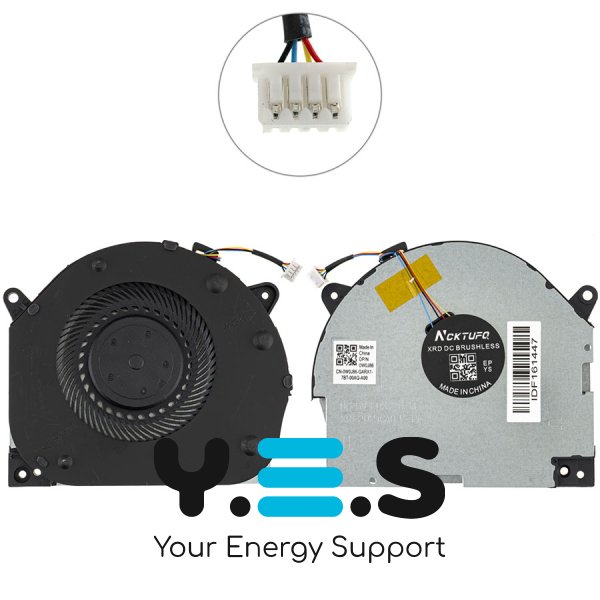 Вентилятор (лів+прав) для Lenovo Legion Y540-15IRH, P/N 5F10S13889 (кулер)