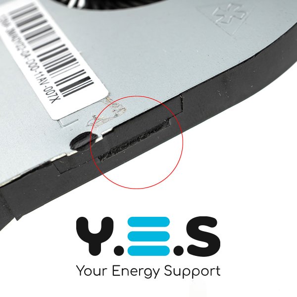 Уцінка: кулер ASUS VivoBook Max X541NA/X541NC, 5V 0.5A, 4pin (13NB0CG0T11011) Original