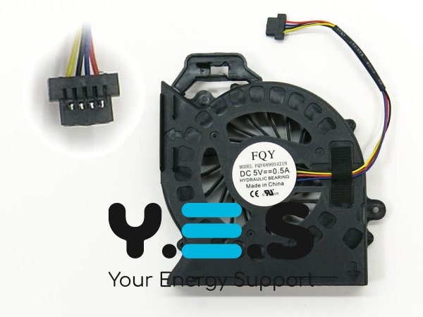 Вентилятор CPU для ноутбука HP Pavilion dv6-6000 MF60120V1-C180-S9A KSB0505HB 5V 0.4A