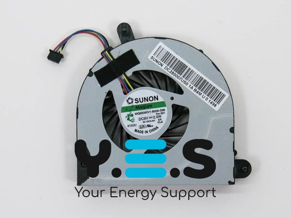 Вентилятор (кулер) для HP ProBook 6565B/6560B/6570B/8560P/8560W, MG60090V1-B000-S99, 23.10372.001