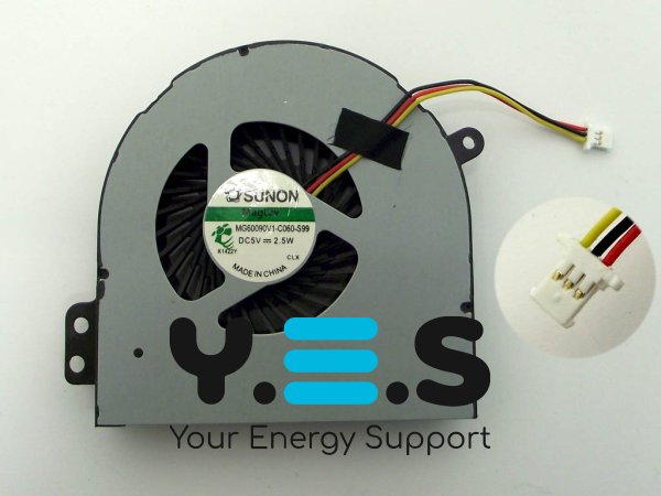 Вентилятор-кулер для Dell Inspiron 13R N3010, P/N JDDY6 0JDDY6 (сумісн.: N3010)