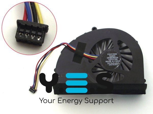 Кулер-вентилятор 4-pin для HP Pavilion DV4 / DV4-3000, P/N 644514-001