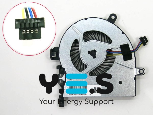 Вентилятор (кулер) для HP ProBook 450 G3/455 G3/470 G3, P/N 827040-001