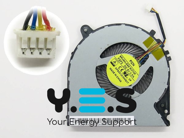 Вентилятор (кулер) для Lenovo IdeaPad Y700-15ACZ/Y700-15ISK MF75100V1-C010-S9A DC28000CRS0 v1