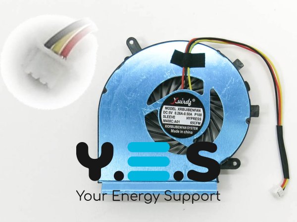 Вентилятор CPU для MSI GE62/GE72/GL62/GL72/GP62/GP72/PE60/PE70 (кулер)