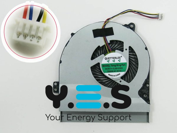 Вентилятор (кулер) для ASUS X450/X450CC/X450VC/X450CA/X450VB/X450CP/X450LA X550CC (13NB00S1P01011)