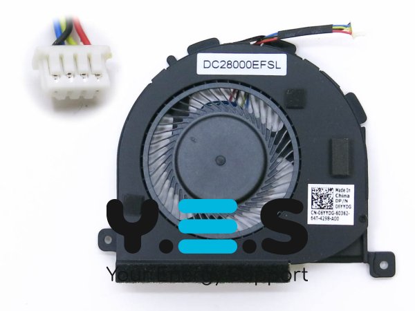 Вентилятор-куляр для Dell Latitude E5450, KDB0705HC/DC28000EFD0
Сумісні моделі: Dell Latitude E5450.