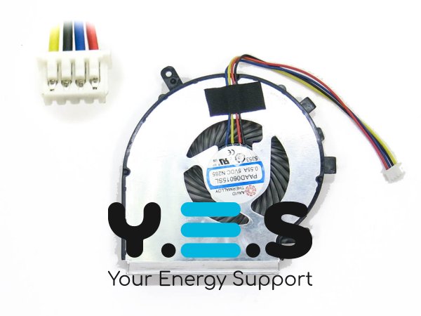 Кулер CPU 4‑pin для MSI GE62VR/GP62MVR/GL62M/GV72 8RC (вентилятор)