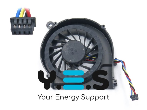 Кулер (вентилятор) 4Pin для HP Compaq CQ42/CQ56/G56/G4-1000/G6-1000/1100/1200/G7-1000