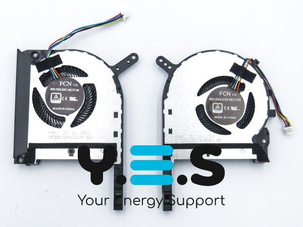 Вентилятори CPU+GPU для ASUS FA506/FX506/FA506IV/FA706II/FX505G/GE/GM/GD, FX705G/GM пара
