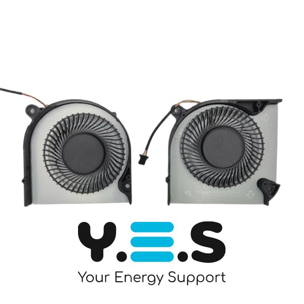 Пара вентиляторів (CPU+GPU) для Acer Nitro 5 AN515-43/54, AN517-51; Nitro 7 AN715-51