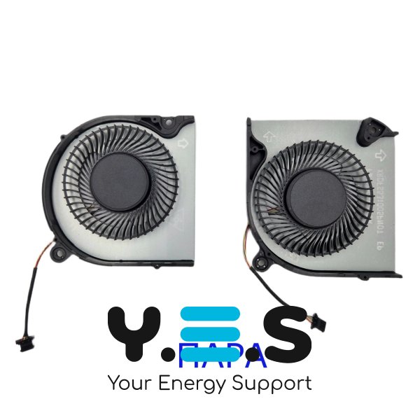 Пара вентиляторів (CPU+GPU) для Acer Nitro 5 AN515-43/54, AN517-51; Nitro 7 AN715-51