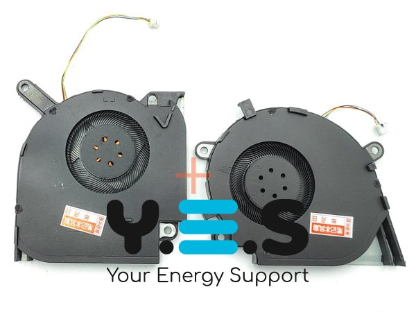 Вентилятори CPU+GPU 12V (пара) для ASUS ROG Strix G531GV/G531GW/G512L/G532L/G712L/G732L/G512LV/G532LWS/G731GW