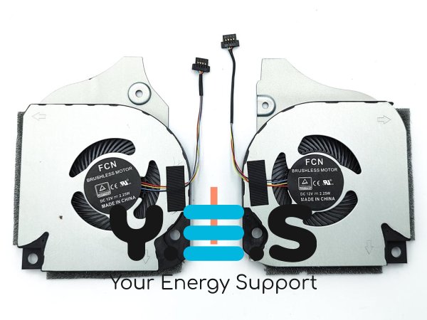Вентилятор (кулер) CPU+GPU 12V для Dell Inspiron G7 7790, G5-5590/5590/7590 (006KT2, 09THTN)