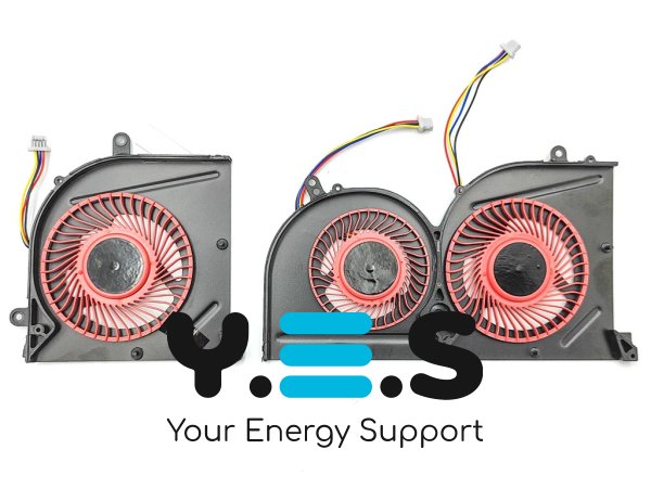 Вентилятор-кулер CPU+GPU для MSI GS63/GS63VR/GS73/GS73VR/GS62/GS62VR (MS-16K2 MS-17B)
