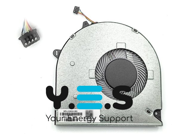 Кулер для HP 15-DU/DW/15s-DU/15t-DW/15S-DY, 250/255 G8, 250 G9 (L52034-001) Original