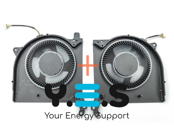 Вентилятор-кулер CPU+GPU 10V для Lenovo Legion Y550-15/15ACH6H/R7000/R7000P 2021 (пара)