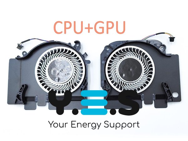 Вентилятор-кулер CPU+GPU 12V 4-pin для Xiaomi Mi 15.6 GTX1050/1060 6G/RTX2060
