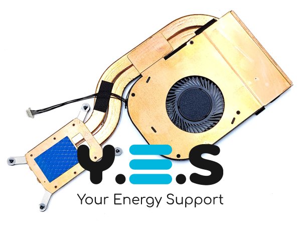 Кулер-вентилятор з термопастою для Lenovo ThinkPad X1 Carbon Gen6 20KG/20KH (01YR204/03/159)