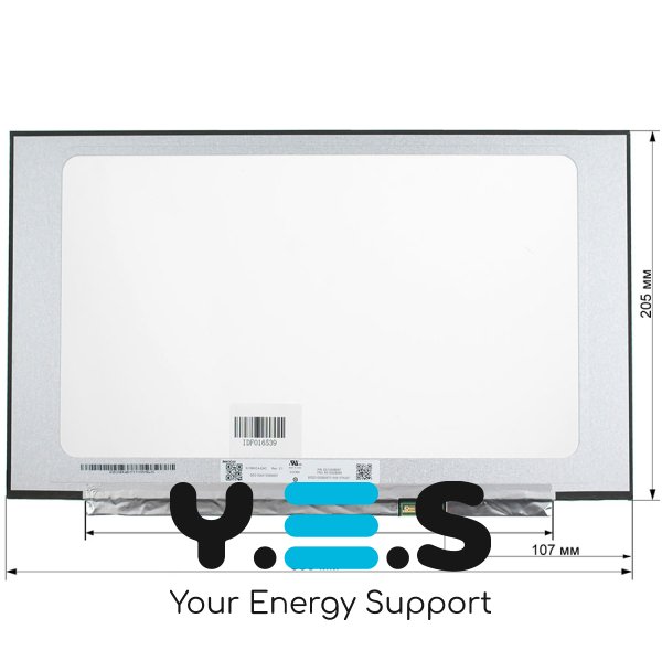 Матриця 15.6″ N156HCA-EAC IPS FHD 1920×1080 eDP 30pin 300 кд/м² Slim матова 350мм (right)