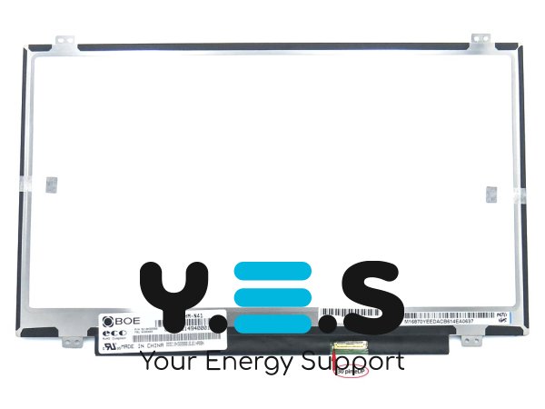 Матриця 14" Slim eDP 320мм FHD IPS 30pin, кріплення верх/низ, матова BOE NV140FHM-N41