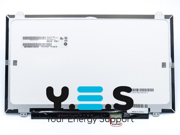 Матриця AUO B140HAN02.4 14.0" Slim eDP 30pin IPS FHD 1920×1080 320mm матова, вушка верх/низ