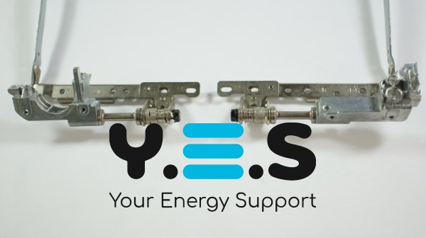 Петлі ноутбука Toshiba Qosmio F50/F55, комплект ліва+права (AM04G000200/AM04G000100)