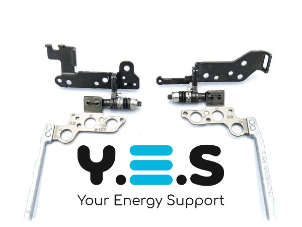 Петлі (ліва+права) для HP Pavilion 15-AU, 15-AW, FBG34017010/FBG34019010