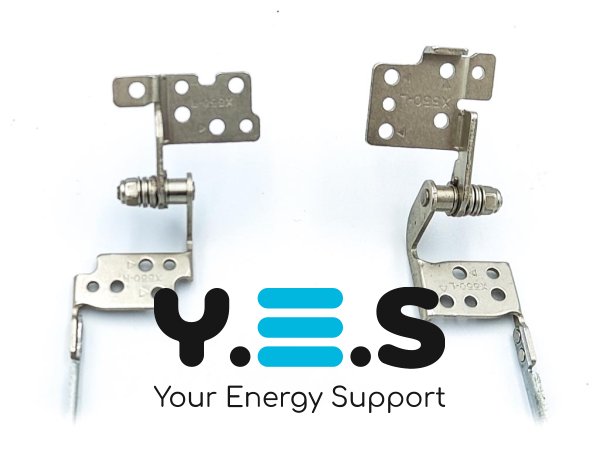 Петлі (ліва+права) для ASUS X550, A550, A550C, X550C, X550V, F550, F550C ver.4 13NB00T1M02011/0301