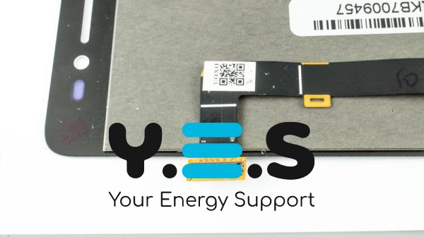 Дисплей Lenovo S90 білий у зборі з тачскріном, без рамки