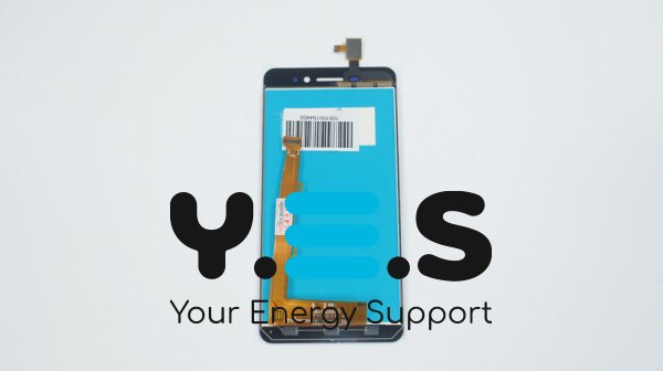 Дисплей Lenovo S60 Laser чорний з тачскріном у зборі, без рамки