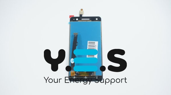 Дисплей Lenovo Vibe S1 Lite білий з тачскріном у зборі, без рамки