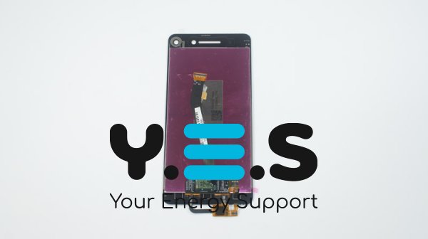 Дисплей Lenovo Vibe S1 білий у зборі з тачскріном, без рамки