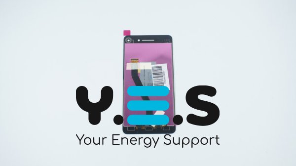 Дисплей Lenovo Vibe S1 чорний з тачскріном, без рамки (модуль)