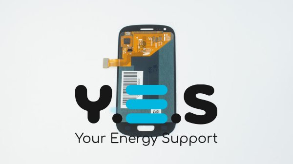 Дисплей з тачскрином для Samsung Galaxy S3 Mini Neo GT-I8200, синій, без рамки