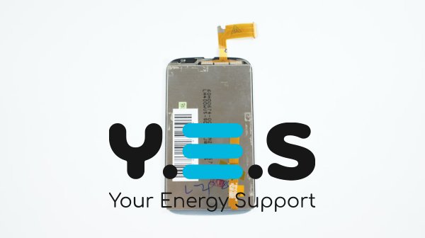 Дисплей HTC Desire U чорний у зборі з тачскріном, без рамки