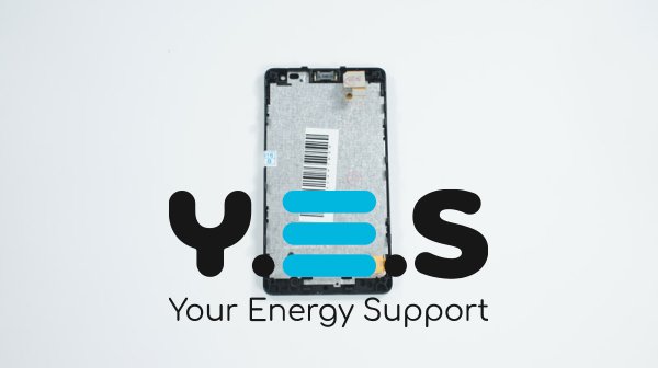 Дисплей Microsoft Lumia 435 (Nokia) чорний, модуль з тачскріном без рамки