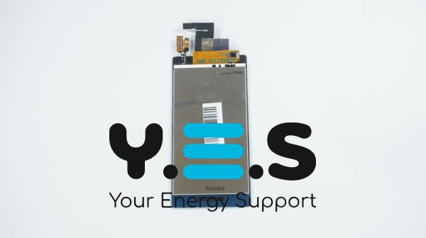 Дисплей Sony Xperia C C2305 чорний з тачскріном у зборі, без рамки