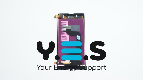 Дисплей Sony Xperia E3 Dual D2212 білий із тачскріном у зборі (без рамки)