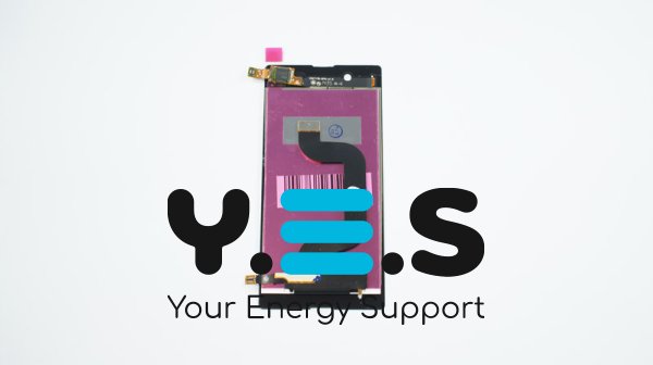 Дисплей Sony Xperia E3 D2202/D2203/D2206 білий з тачскріном у зборі, без рамки