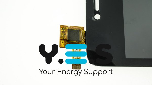 Дисплей ZTE Blade AF3 чорний з тачскріном, без рамки (Original)