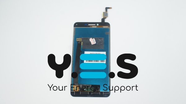 Дисплей Lenovo Vibe K5 Plus A6020a46 білий з тачскріном, без рамки (в зборі)