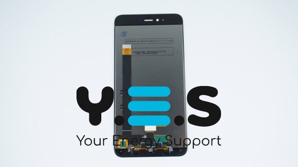 Дисплей Xiaomi Redmi Note 5A / Y1 Lite, gold, без рамки