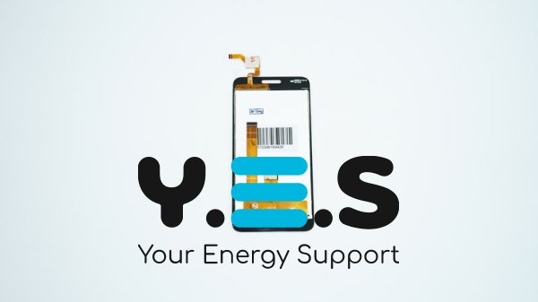 Дисплей Fly FS407 Stratus 6 (2016) білий з тачскріном у зборі, без рамки