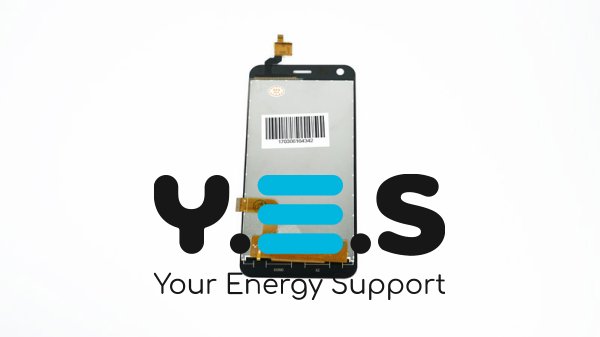 Дисплей Fly FS455 Nimbus 11 (2016) білий з тачскріном, без рамки (модуль)